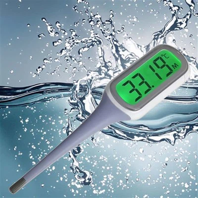 Thermomètre d'hôpital rétro-éclairé